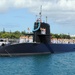 Submarine returns home