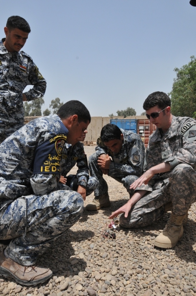 US Army Explosive Ordnance Disposal Team Training Makes Big Impact on an Iraqi Federal Police EOD Squad in Baghdad