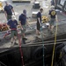 USS Sullivans CPP blade change out