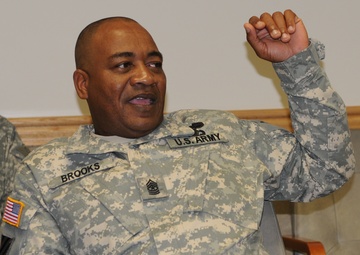 Senior Ordnance Sgt. Maj. visits Sustainers