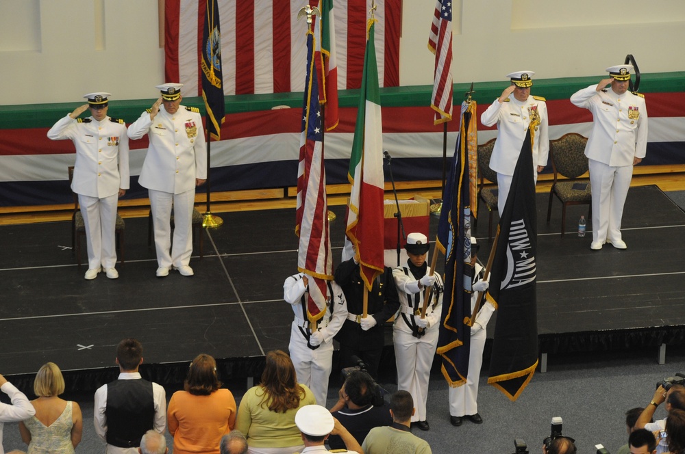 Naval Air Station Sigonella Changes Command