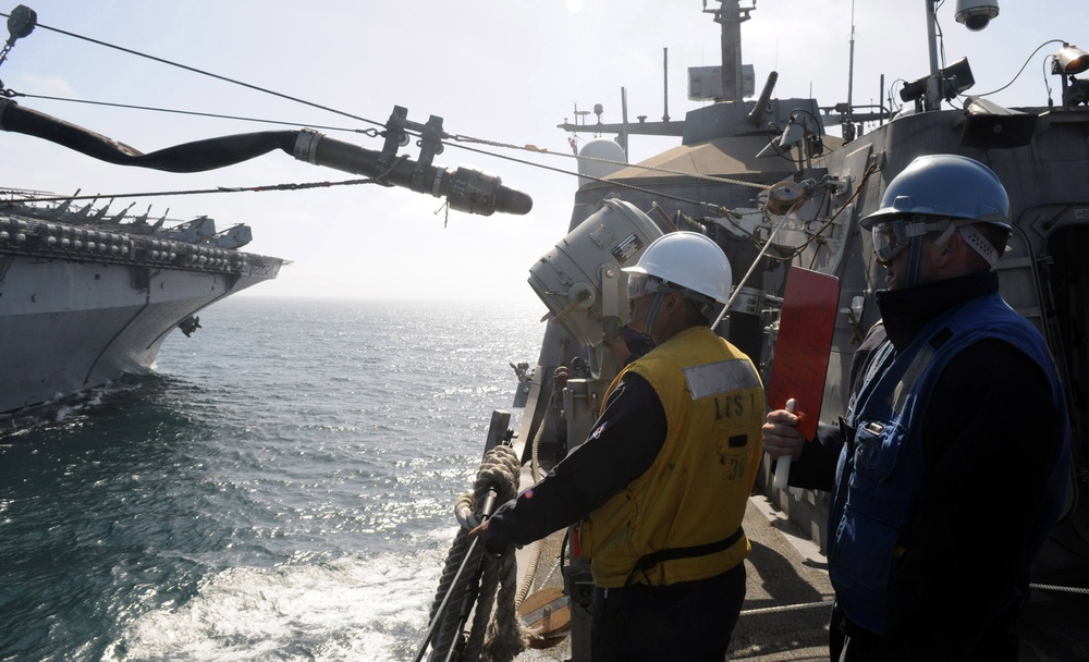 Refueling at Sea