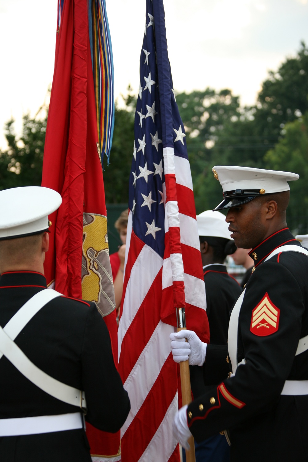 Marines Take Field:  VMAQ-4 Marines Take Summer Outing