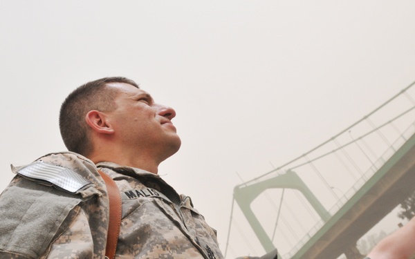 Navy Chief Visits Baghdad River Patrol