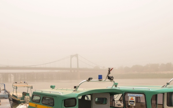 Navy Chief Visits Baghdad River Patrol