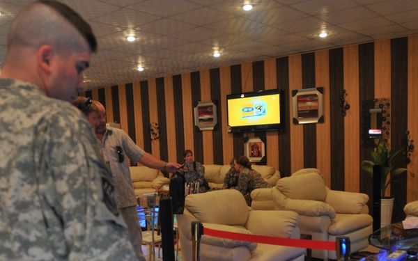 New Restaurant Opens on Camp Prosperity, Baghdad