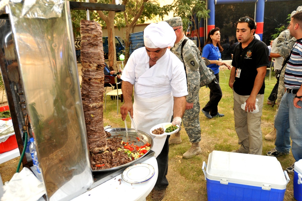 New Restaurant Opens on Camp Prosperity, Baghdad