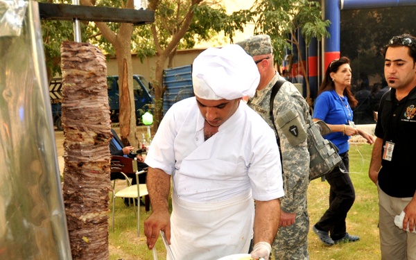 New Restaurant Opens on Camp Prosperity, Baghdad
