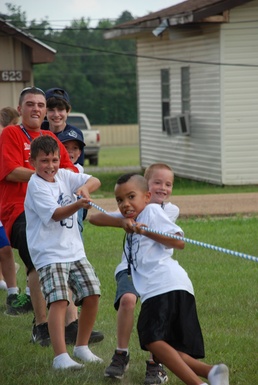 Kids flock to Camp Beauregard for annual training
