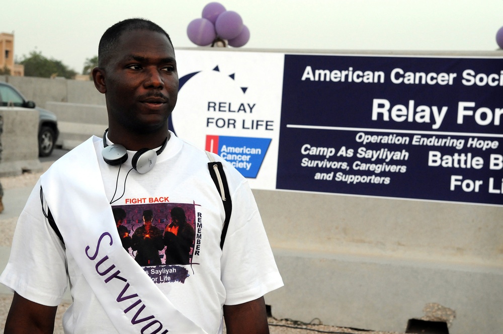 Volunteers Honored After First Relay for Life in Qatar