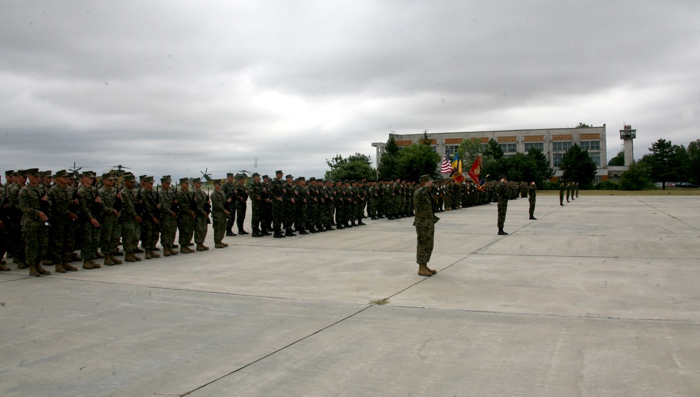 Marines End Romania Deployment With Ceremony, Prepare for Move to Bulgaria