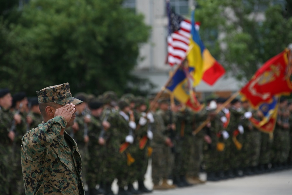 Marines end Romania deployment with ceremony, prepare for move to Bulgaria