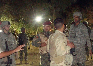 Paratroopers, Iraqi Soldiers partner to keep Anbar roads safe