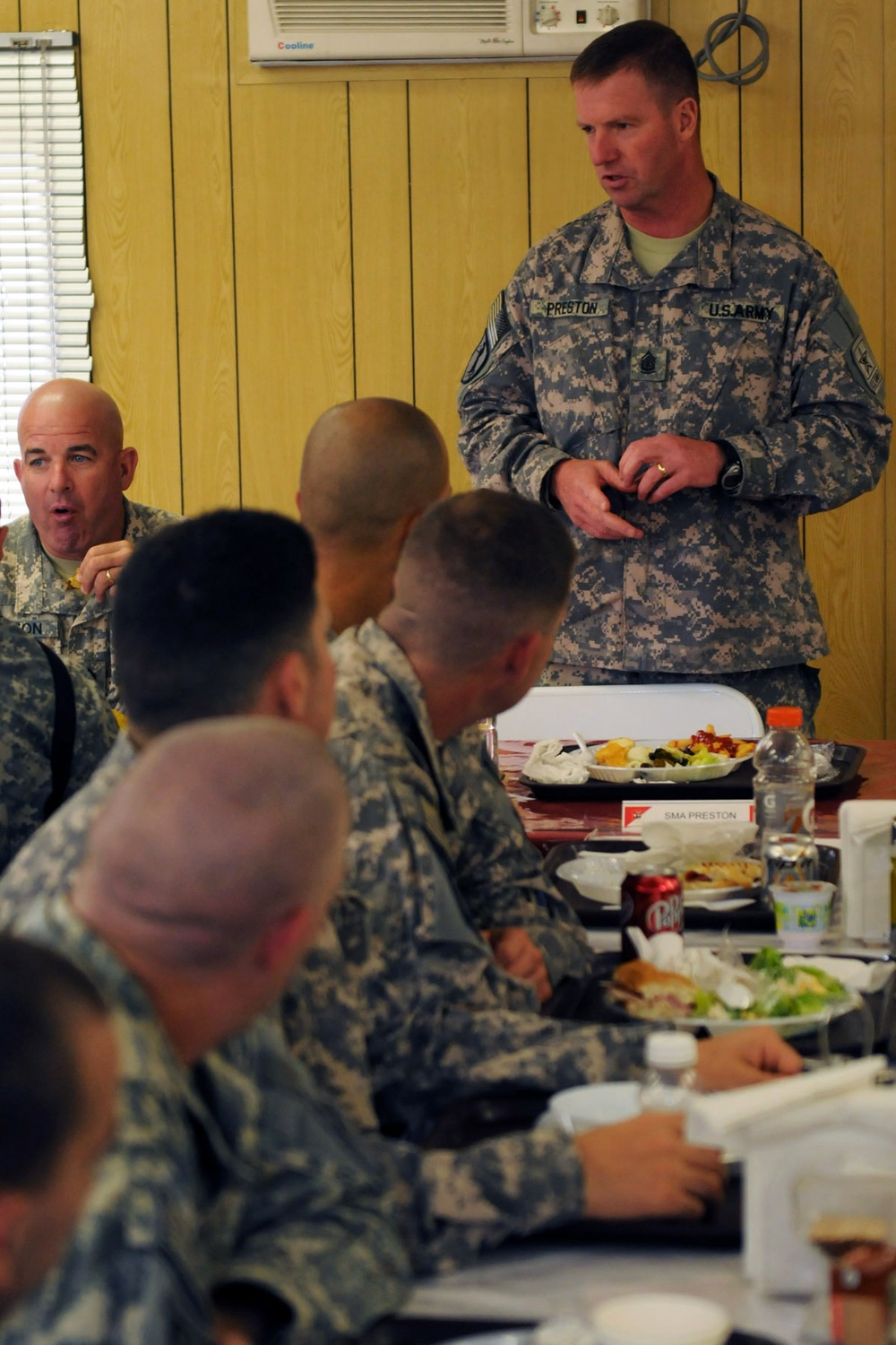 Army's top enlisted Soldier visits USD-C