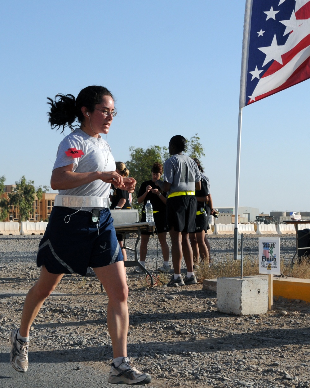 21st Combat Support Hospital hosts 4- and 8-mile run, walk