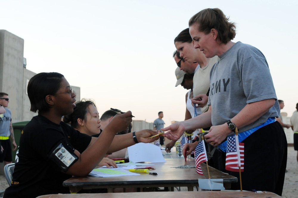 21st Combat Support Hospital hosts 4- and 8-mile run, walk