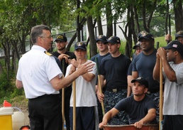 Wasp Sailors give back at Halifax elementary school