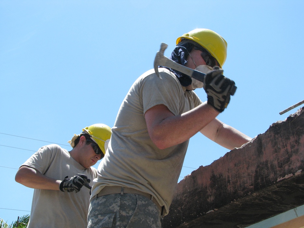 Zachary Soldier helps lead engineering effort for New Horizons-Haiti 2010