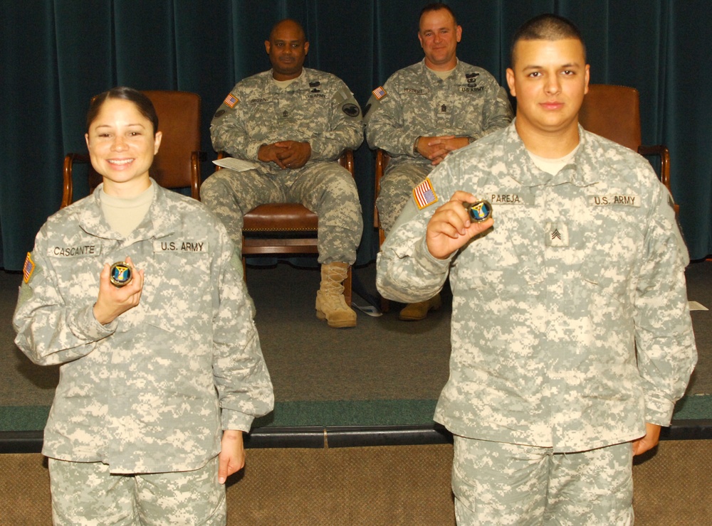 Student BNCOC First Sergeants Receive Honors