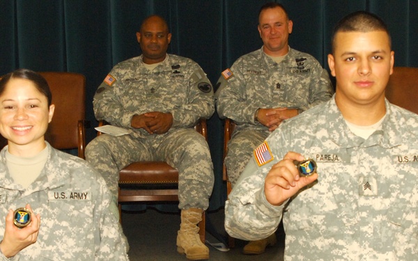 Student BNCOC First Sergeants Receive Honors