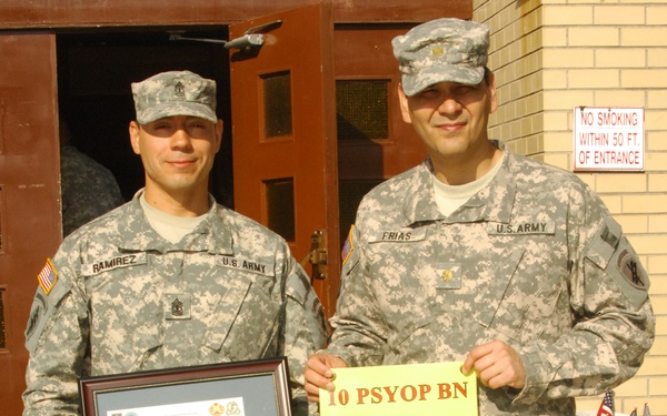 Psyop Soldiers Return From Afghanistan