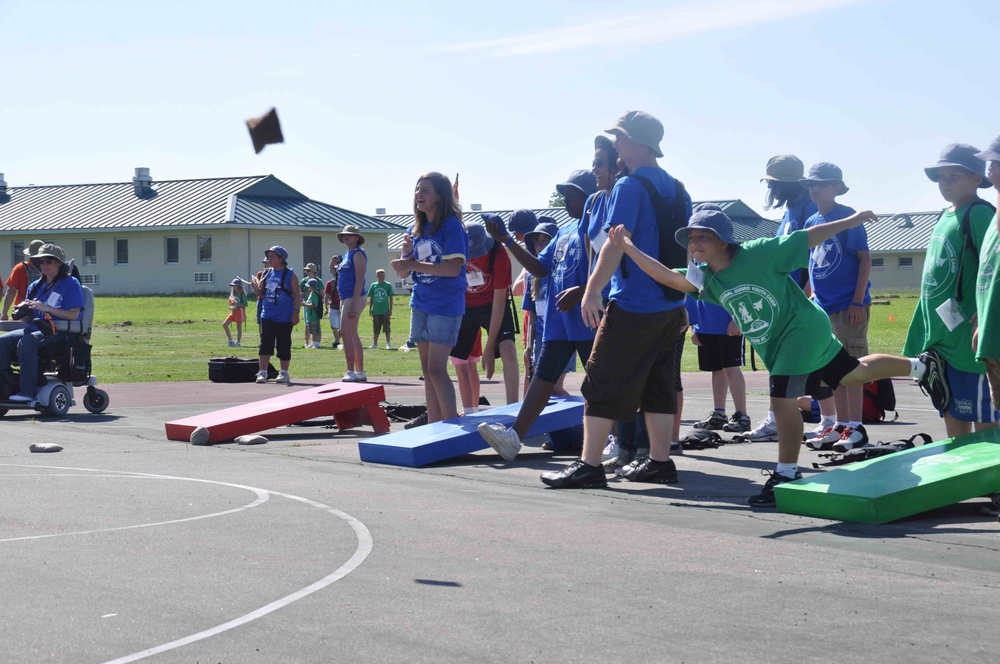 Children Participate in Annual Training During Kids AT