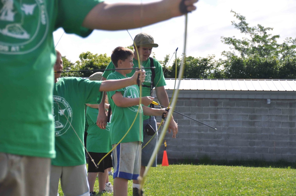 Children Participate in Annual Training During Kids AT