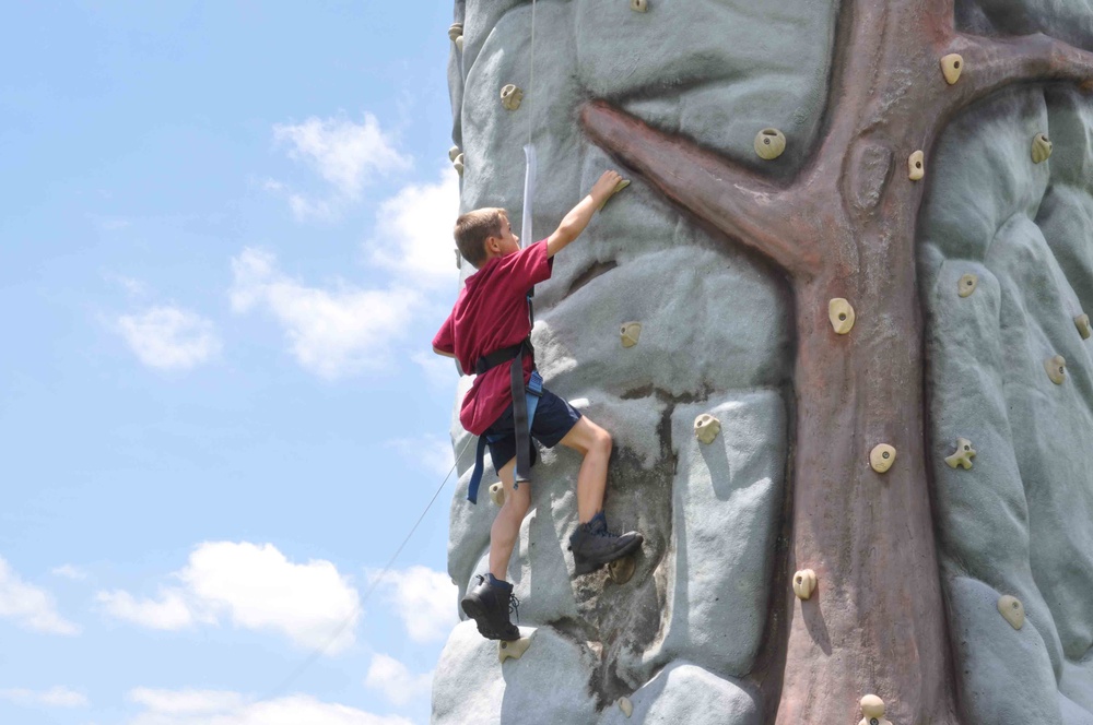 Children Participate in Annual Training During Kids AT