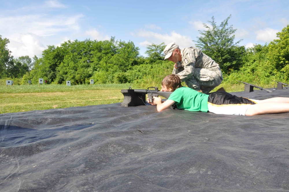 Children Participate in Annual Training During Kids AT