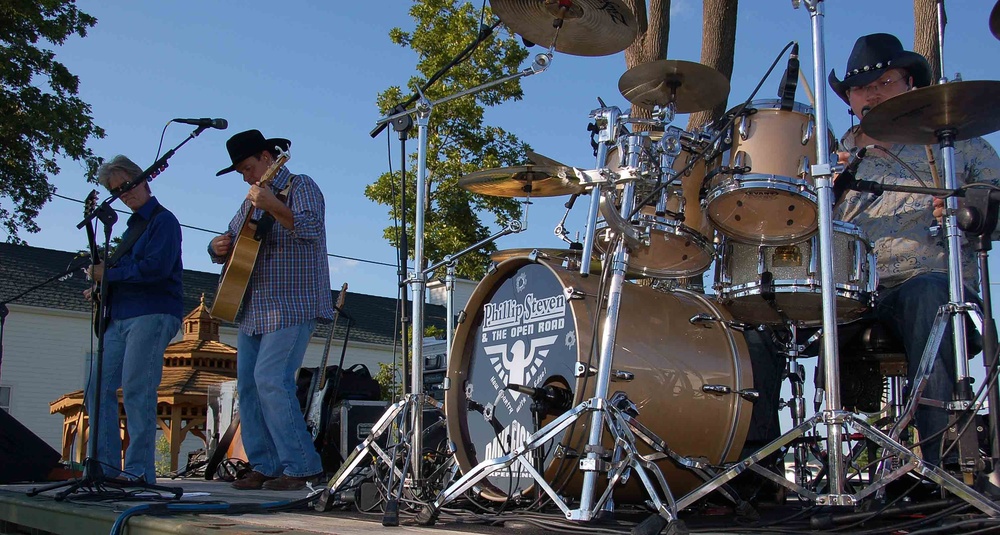 Phillip Steven and the Open Road Perform at Camp Atterbury