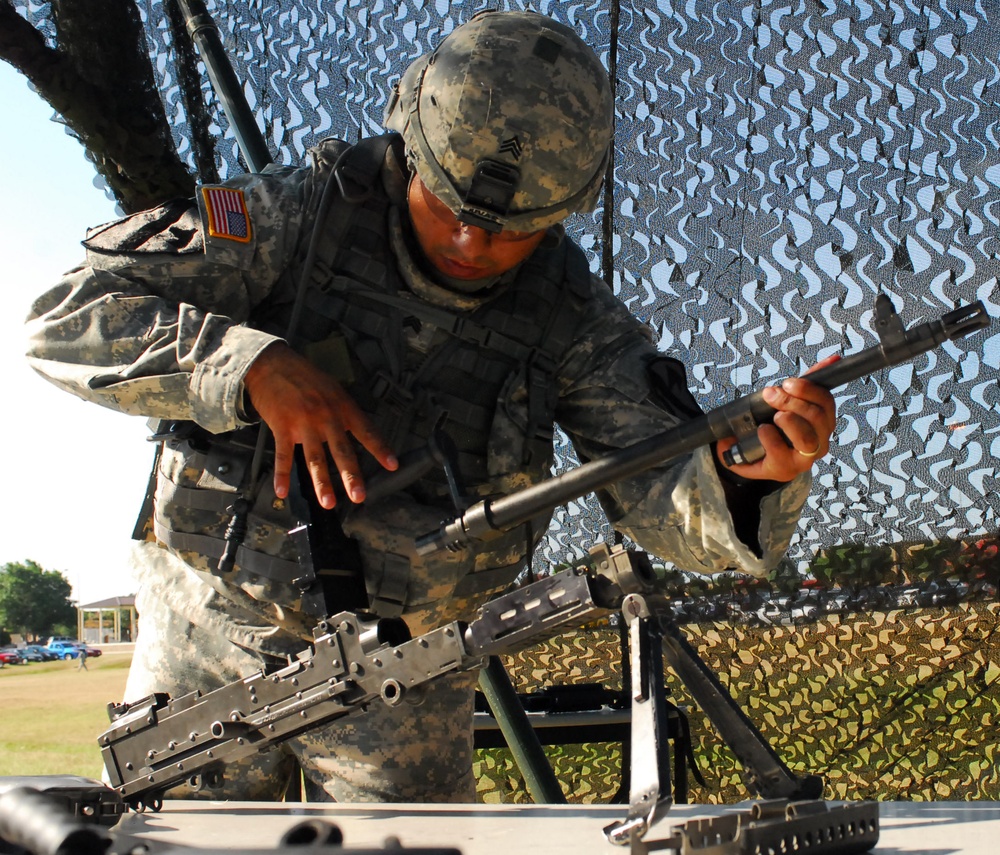 Cavalry NCO competes in III Corps NCO/SOY competition