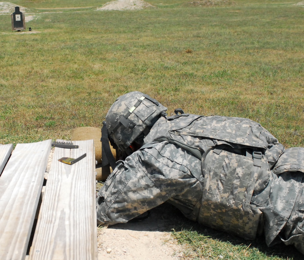 Cavalry NCO competes in III Corps NCO/SOY competition