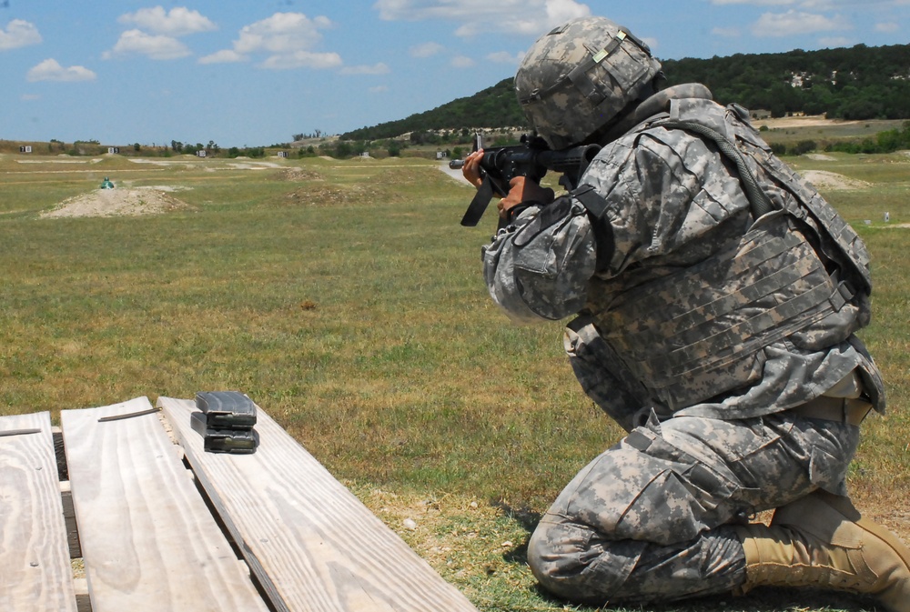 Cavalry NCO competes in III Corps NCO/SOY competition