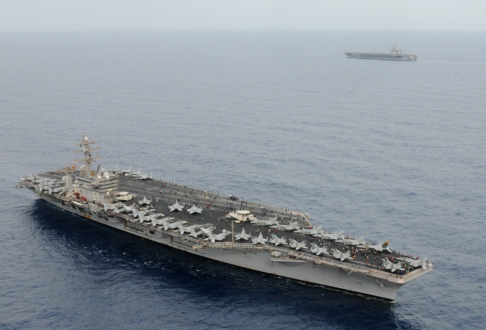 USS Dwight D. Eisenhower On Deployment