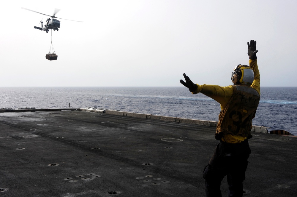 USS Dwight D. Eisenhower On Deployment