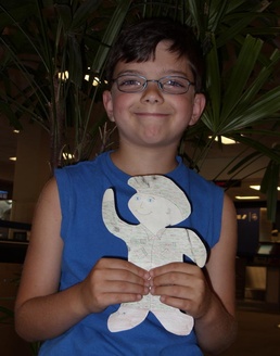 Flat Stanley Visits Dragoon Troop