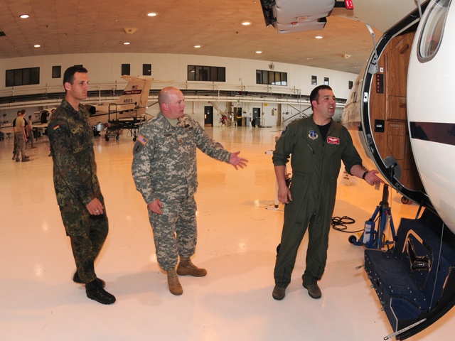 North Dakota Guard Hosts German Exchange Officer