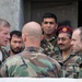 ISAF commander visits with troops