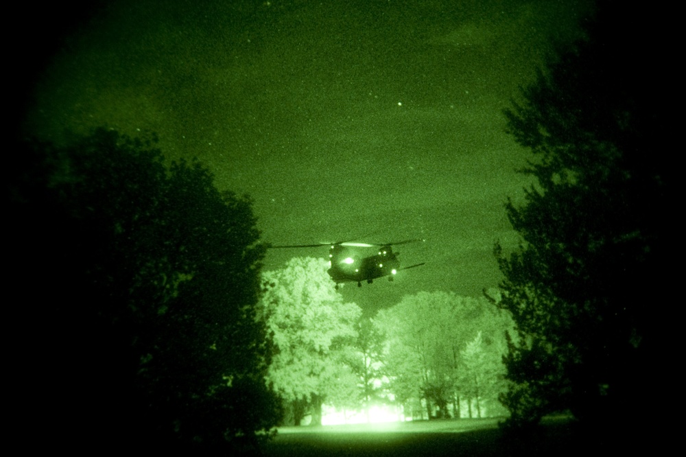 Nighttime Flight Ops Essential Part of Training at MUTC