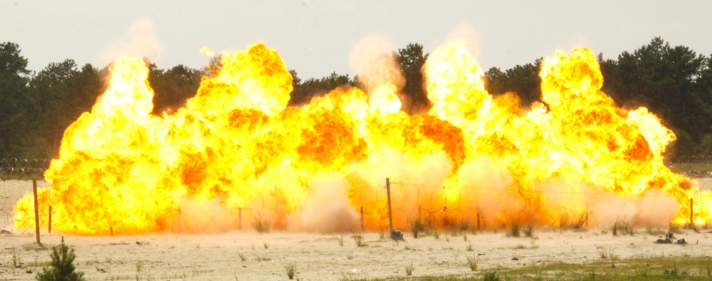 FBI Shows Explosives' Firepower