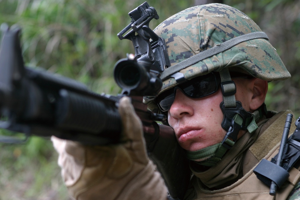 Marines With MWCS-18 From Okinawa Hold Warrior Week