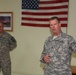 Command sergeant major Visits Camp Liberty