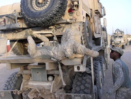 'Distro' Platoon: Soldiers' lifeline