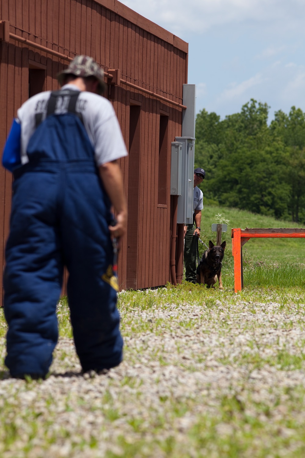 Indiana State Trooper Canine Training at Camp Atterbury