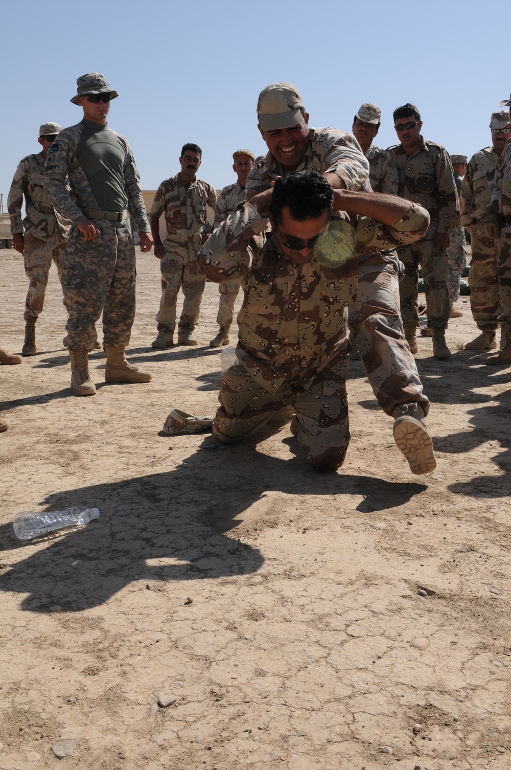 2-3 FA conducts personnel search techniques to Kurdish Regional Guard