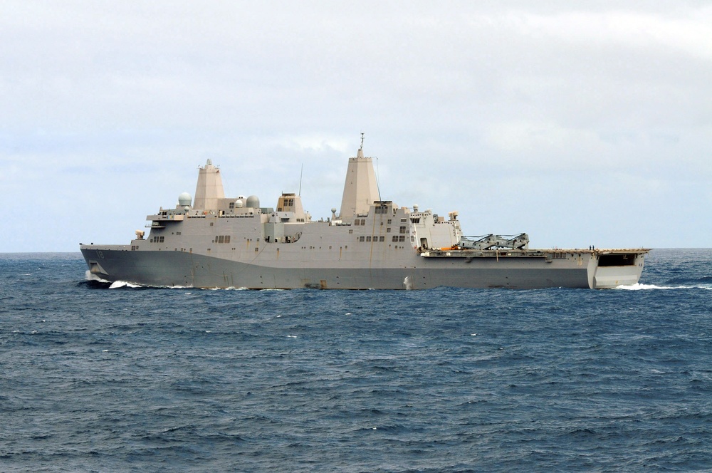 USS New Orleans action