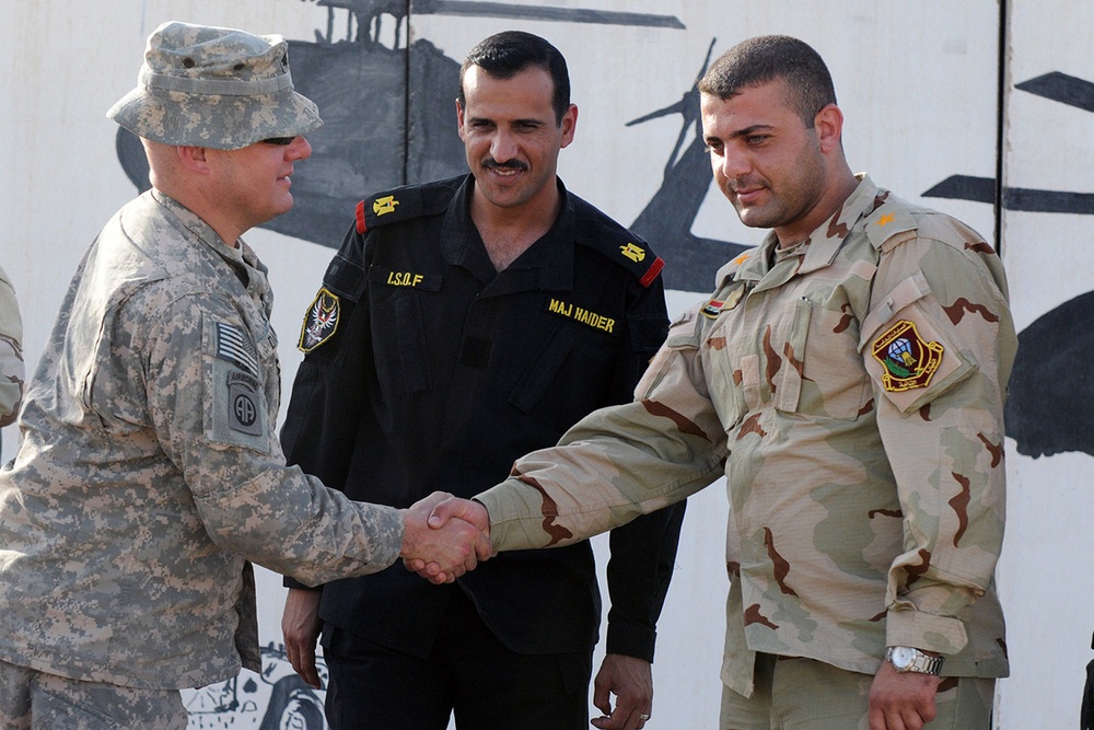 Support battalion delivers new low cost means of supplying Iraqi Soldiers