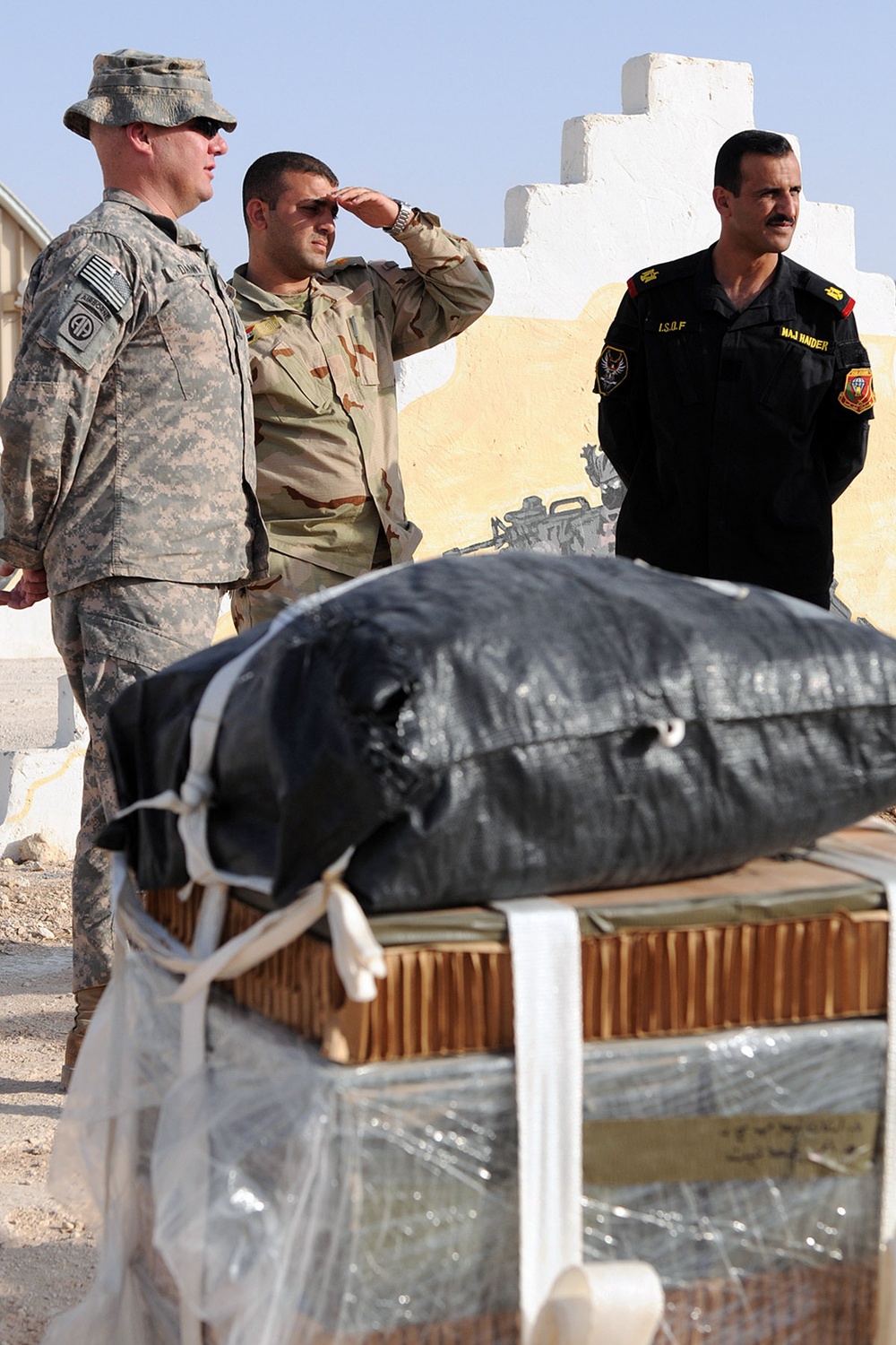 Support battalion delivers new low cost means of supplying Iraqi Soldiers