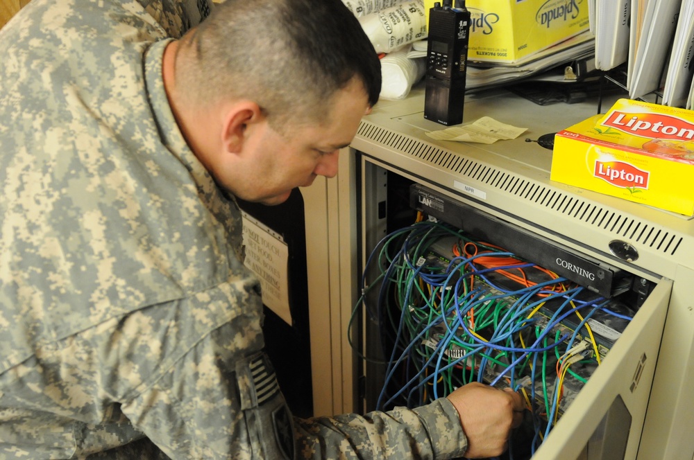 373rd CSSB provides network support for drawdown