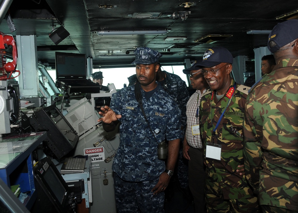 USS Dwight D. Eisenhower On Deployment